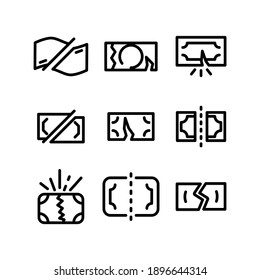 bankruptcy icon or logo isolated sign symbol vector illustration - Collection of high quality black style vector icons
