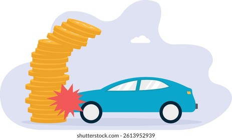 Bankruptcy, Money loss, Debt increase, Lack of finance, investment fund risk, wealth devaluation, income decrease


