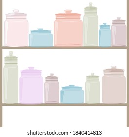 banks on the shelf vector 