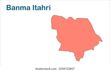 Banma Itahri subdivision map ,Saharsa District, Bihar State, Republic of India, Government of Bihar, Indian territory, Eastern India, politics, village, tourism