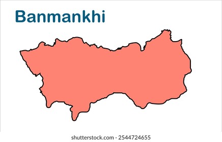 Banmankhi subdivision map, Purnia District, Bihar State, Republic of India, Government of Bihar, Indian territory, Eastern India, politics, village, tourism