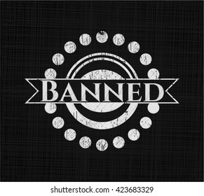 Banned on blackboard
