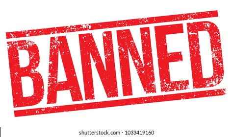 Banned Red Stamp