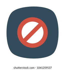 banned sign closed 