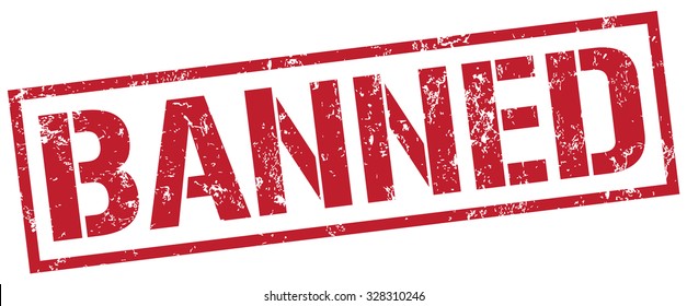 Banned Stamp