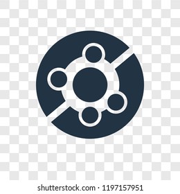 Banned vector icon isolated on transparent background, Banned transparency logo concept
