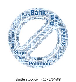 banned word cloud. tag cloud about banned