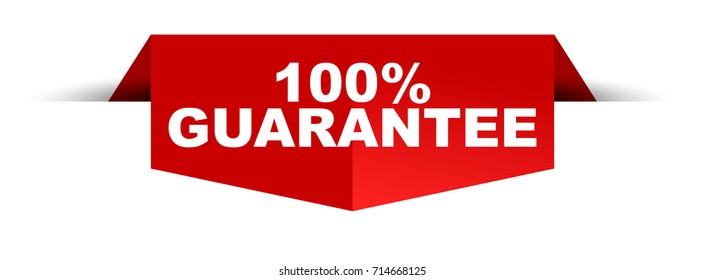 banner 100% guarantee