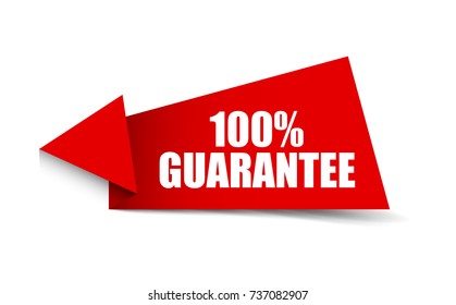 banner 100% guarantee