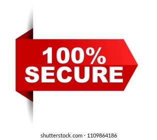 banner 100% secure