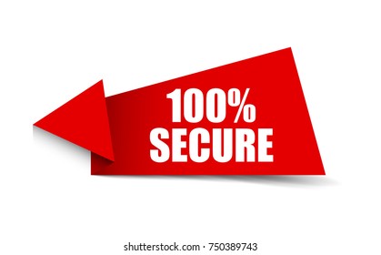 banner 100% secure