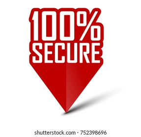 banner 100% secure
