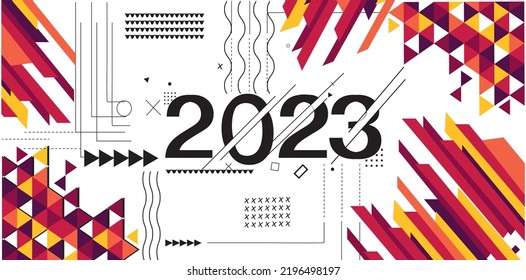 Banner 2023 Design Element Modern 260nw 2196498197 