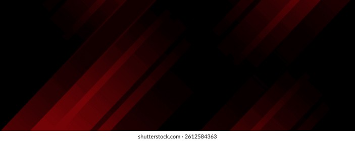 Banner abstract background. black. red gradation. bright. abstarct . slash line. memphis eps 10