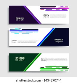 Banner abstract geometric design banner web template and business background template.
