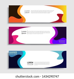 Banner abstract geometric design banner web template and business background template.