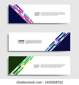 Banner abstract geometric design banner web template and business background template.