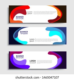 Banner abstract geometric design banner web template and business background template.