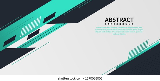 Banner abstract geometric line shape hipster fashion style background design. You can use for ad, poster, template, business presentation. Vector illustration

