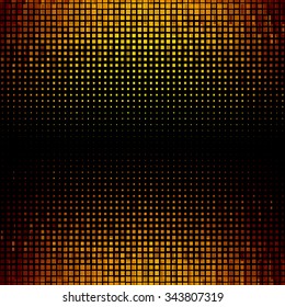 banner abstract gold background Halftone. 10 eps
