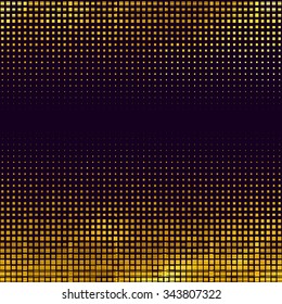 banner abstract gold background Halftone. 10 eps