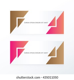 banner abstract pink, Brown