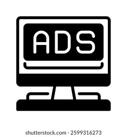 Banner Ads line icon. linear style sign for mobile concept and web design. Outline vector icon. Symbol, logo illustration. Vector graphic
