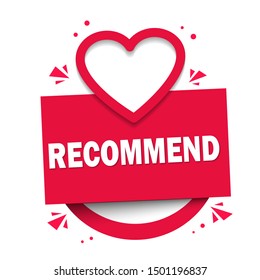 Banner is approved and likes with thumbs up and heart. Vector illustration EPS 10