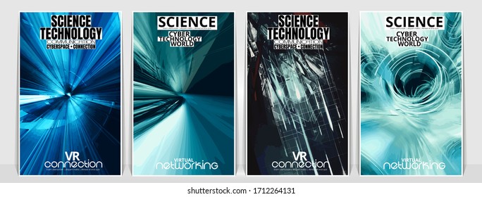 Banner background of 3D rendering abstract technology digital hi tech concept 