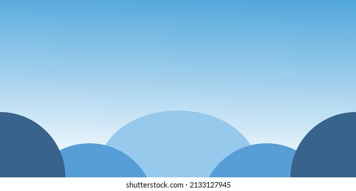 
Fondo de la bandera Resumen de fondo de color azul con espacio de copia