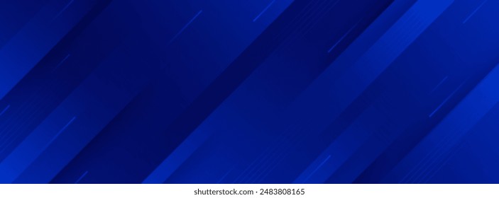 Banner background, abstract ,blue gradations, slash effect  , modern, memphis, eps 10