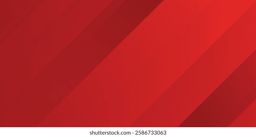 Banner background abstract, colorful, red gradations, slash 