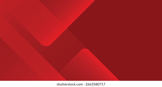 Banner background abstract, colorful, red gradations, slash abstract, memphis. vector ilustration.