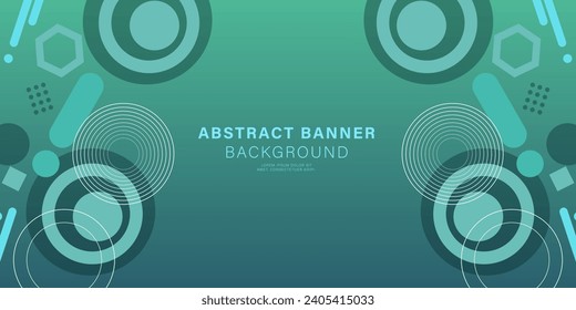 Bannerhintergrund, abstrakte Poster-Hintergrund-Vorlagen, Vektorgrafik-Design 