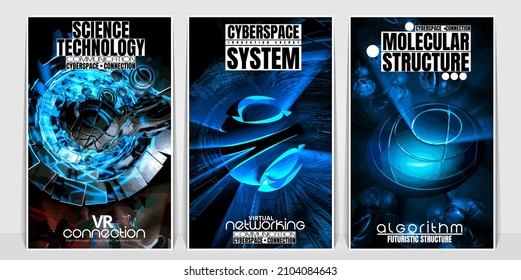 Banner background of abstract technology digital hi tech concept 
