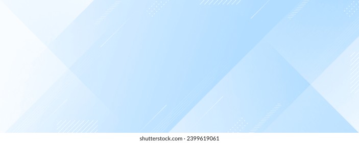 Fondo del cartel. Resumen. Grado blanco y azul. Color suave. Elemento Memphis. Estilo de moda