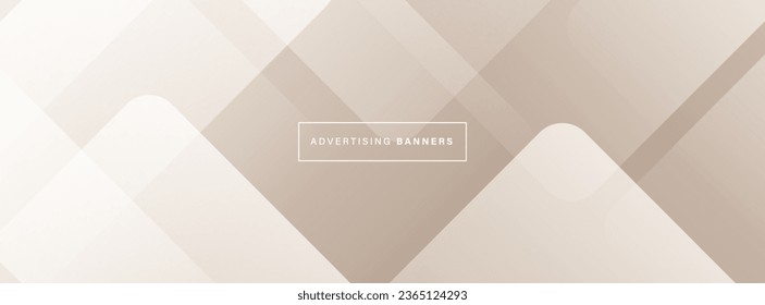 banner background advertising. gradation white and cream. colorful. memphis abstract eps 10
