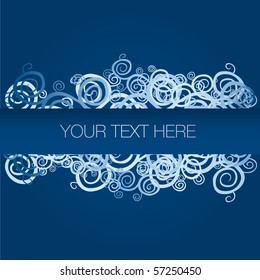 Banner background arabesque vector