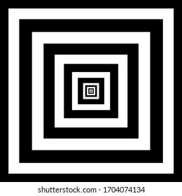 Bannerhintergrund, schwarz und radial-quadratisches Bild