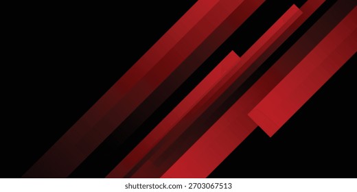 Fondo de Anuncio. negro. gradación roja. brillante. abstracto. línea de barra. fondo de Vector EPS10
