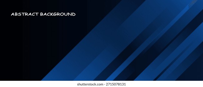 Banner background blue and black ,blue gradient.slash shape. EPS10, WEBSITE