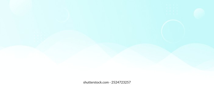 Banner Hintergrund blaue Abstufungen, abstrakter Rahmen, bunt, eps 10