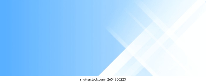 banner background blue gradations .shape white.abstract background.simple design.vector 