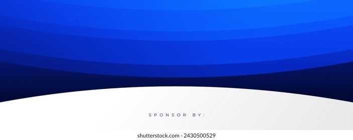 Banner background, blue gradient, pattern,business, background template business, sponsor. Vector ,eps 10