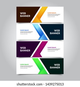 Banner background business template.modern design