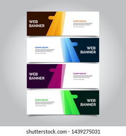 Banner background business template.modern design