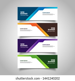Banner background business template.modern design