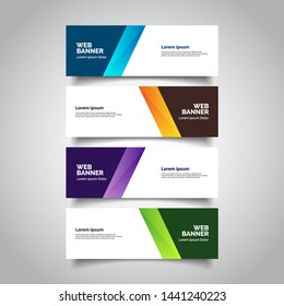 Banner background business template.modern design