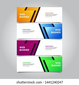 Banner background business template.modern design