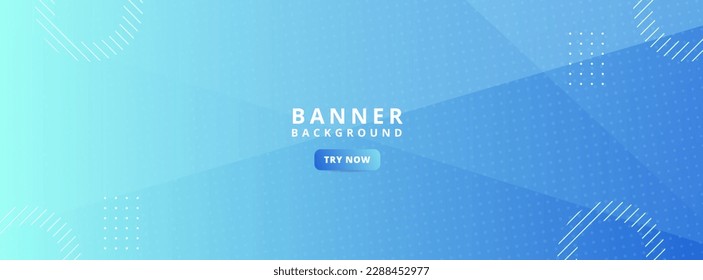 banner background. colorful, bright blue gradation.halftone.eps 10